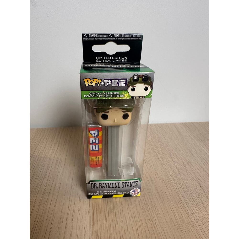 Funko Pop! Pez: Ghostbusters Dr. Raymond Stantz - NEW IN BOX - Rare